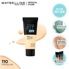 Fit Me Matte & Poreless Foundation – 110 Porcelain